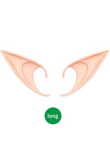1pc/5pcs Ears Costume Ears Vampire Denture Demon Artificial Ear Halloween - Multicolor - View 5