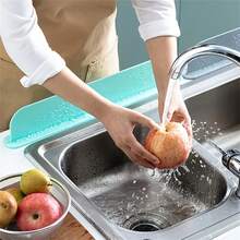 Silicone Sink Splash Guard, Kitchen/Laboratory Sink Basin Water Splash Barrier With Suction Cups, Applicable For Sinks, Washbasins, Vegetable Bowls, Kitchen Tools (Colors May Vary Slightly Due To Batch Differences) - Multicolor - View 8