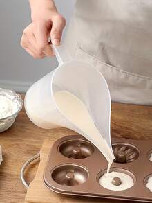 1pc Plastic Measuring Cups With Long Spout, Large Capacity, For Baking, Pancakes, Batter, Muffins, Cakes, Soap Making, Kitchen Tools, Uncharged Bakeware Accessories - Multicolor - View 9