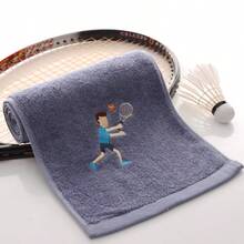 1 件运动毛巾，7.87 英寸 * 43.3 英寸，无刺激，柔软亲肤，适合健身房、跑步、徒步旅行、户外、马拉松海滩必备品