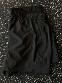 Bermudas para hombre de 3/5, de secado rápido, transpirables, con forma muscular elástica, marca Iron Dog, talla para sentadillas profundas