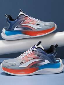 Summer New Leather Mesh Casual Sports Shoes Sneakers Running Shoes Youth Sports Sandals - Grey - View 1