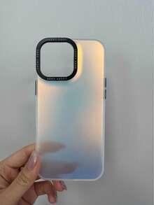 Phone Case  LONLI Hue -For WithiPhone Case  - Iridescent [10FT Drop Protection] - Shockproof Cover With Color Changing Effect| Cute And Unique For Women, Girls And Men (2023) 1pcs - Gold Flower - View 5