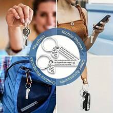 16 Chaveiros de Agradecimento para te deixar orgulhoso do seu trabalho. Adequado para dar presentes de agradecimento a funcionários, colegas, professores, mentores, médicos, enfermeiros, treinadores, presentes de aniversário, presentes escolares e de formatura, presentes surpresa de recompensa da equipe, presentes de amizade, acessórios de carro, encantos de bolsa, mochilas escolares, acessórios fofos góticos Y2k, Halloween, Dia dos Professores, Natal