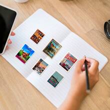 50 pezzi Adesivi da viaggio europei, adesivi per città, adesivi cartoni animati, adesivi da viaggio vintage, adesivi per paesi, adesivi per il mondo, adesivi in vinile impermeabili per borracce, computer, laptop, telefono, bagagli, quaderni, frigorifero