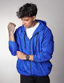 Men Jackets & Coats - 寶藍色 - 查看 2