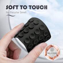 20pcs Random Color Silicone Suction Cup Phone Holder - Strong Adhesive, Easy To Carry, Multi-Function Phone Case Mount (Orange, Black, White, Gray), Phone Case Accessories | Suction Cup Array | Strong Adhesive Silicone