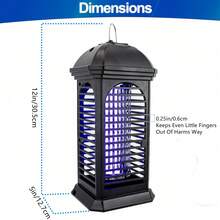 Electric Bug Zapper, Outdoor & Indoor Insect Killer - 4200V Powerful Grid, 11W Extra Brightness UV Mosquito Killer , Fly Traps For Homes Backyard Patio - EU C Type Plug(220-240V) - View 4