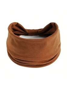 Headbands For Women African Boho Wide Hairband Headband Knotted Head Wraps Turbans Hair Accessories - Black - View 15