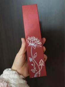 3pcs Cardboard Jewelry Necklace Gift Boxes, Lotus Flower Jewelry Storage Boxes, Suitable For Jewelry Packaging And Storage, Suitable For Holiday Gifts, Valentine's Day, Friends, Retro Necklaces And Bracelets Packaging, Suitable For Valentine's Day, Christmas, Chinese New Year, Jewelry Box Summer For Women Storage Organizer Gift Wedding