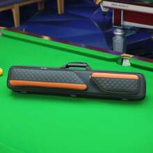 1/2 Juego de billar con película de prepucio, 9 bolas, 7 hoyos, barril de gran capacidad, que aloja 4 delanteros y 3 traseros, bolso de mano de moda, bolso bandolera, bolsa para flauta de bambú