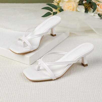 New Sexy Leopard Print Kitten Heel Fashion Versatile Women High Heel Sandals,Spring Summer Outfits