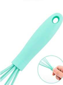 3 Pieces Set Of Randomly Colored Mini Silicone Mixers For Mixing, Stirring, Pulping, Stirring, Baking Tools, Kitchen Gadgets, Kitchen Accessories