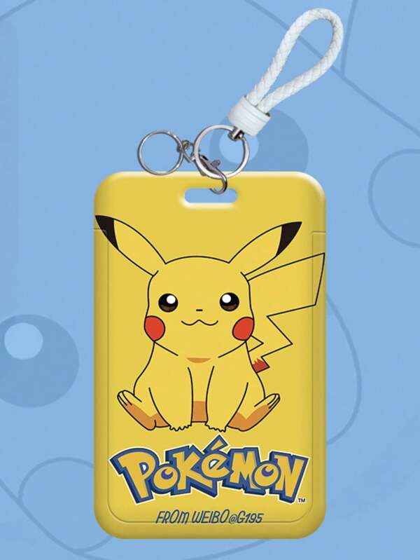 pokemon Set de tarjetas de autobús de dibujos animados Pikachu, tarjeta de permiso de trabajo, tarjetas para comida de estudiante, Sets de tarjeta para acceso al campus, lindos regalos de vuelta a la escuela