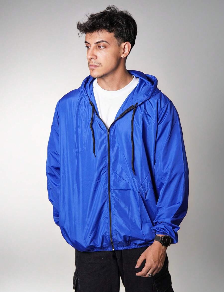 Men Jackets & Coats - 寶藍色 - 查看 1