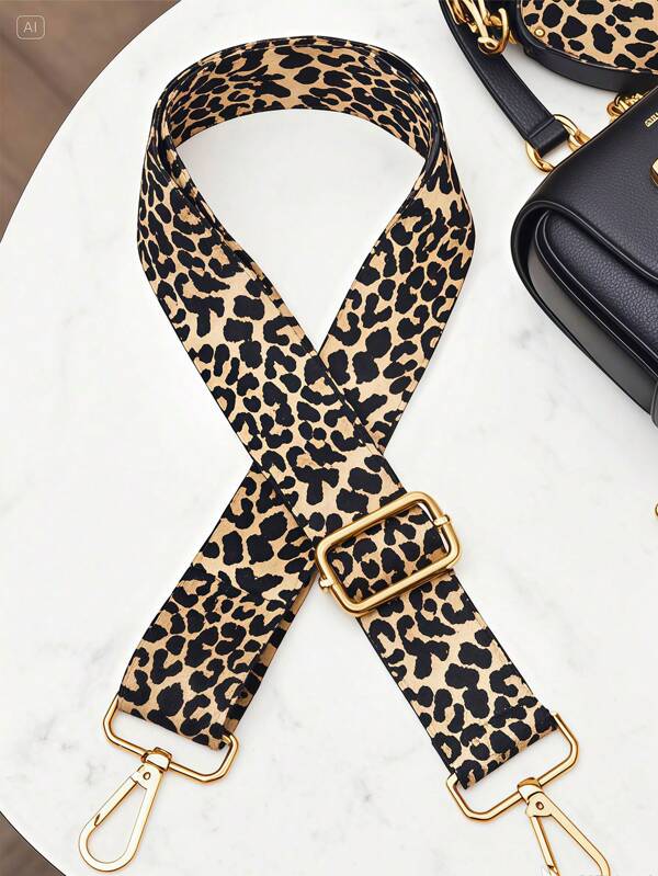 Schultergurt Tasche mit Leopardenmuster, vielseitig und universell einsetzbar mit Leopardenmuster