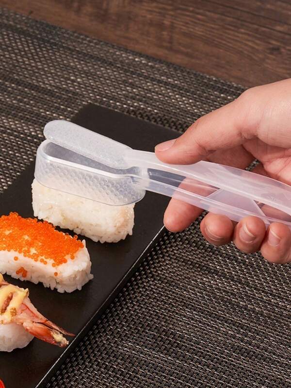 1 件装手工寿司模具，可制作单个饭团模具，婴儿日式食物饭团模具工具