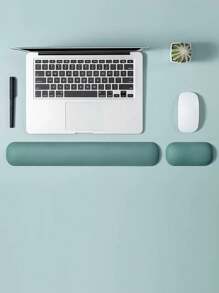 Support de poignet Tapis de repose-poignet de souris en PU mignon avec gel, repose-poignet ergonomique doux, soulage la douleur à la main avec une base antidérapante. Convient pour le bureau, l'ordinateur domestique, l'ordinateur portable, la souris et le clavier