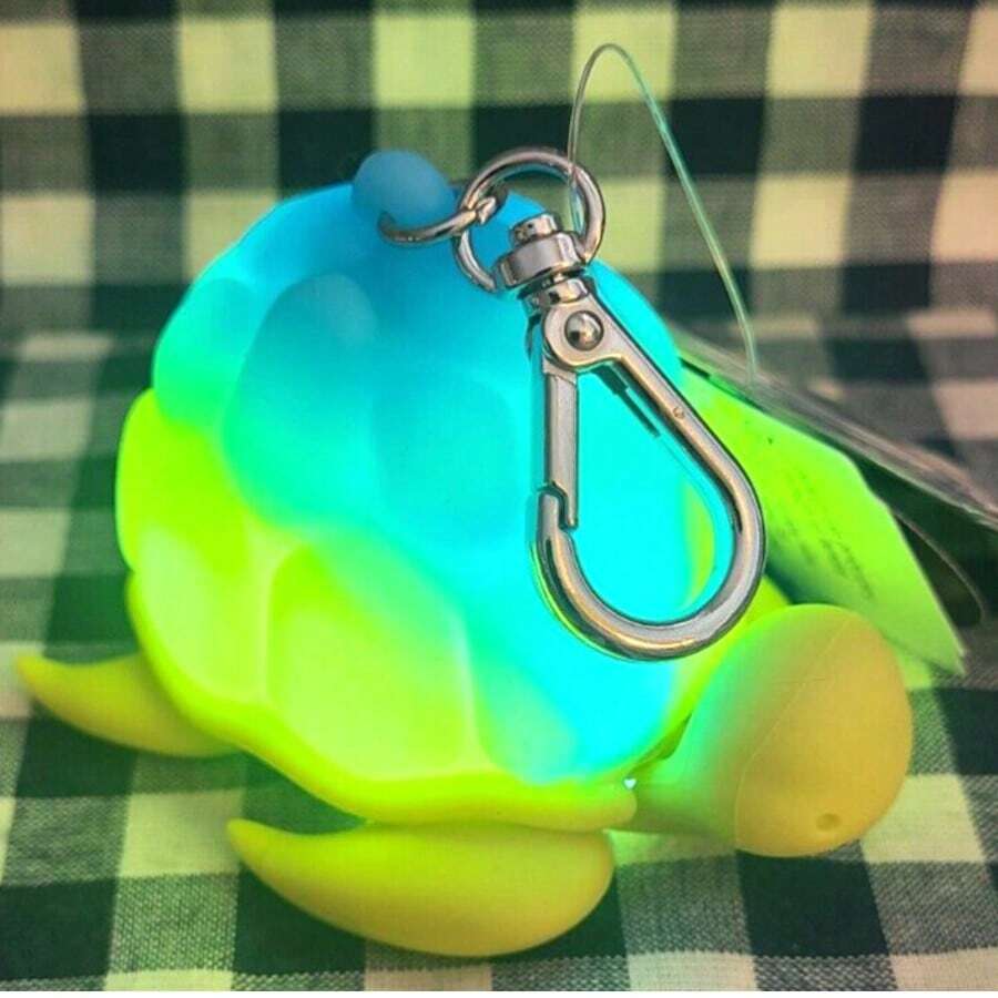 Plush Keychains - Teal Blue - View 1