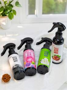 1 peça/2 peças, 150ml/5,07oz, Spray de Aromaterapia com Extrato Vegetal, Purificador de Ar Forte para Roupas, Casa e Carro, Difusor de Aroma, Emissão Natural para Remover Odores, Tornar o Ar Fresco, Acalmar Emoções, Criar uma Atmosfera Romântica, Baunilha, Chiclete, Cereja, Morango, Jasmim, Limão, Gelo Preto, Carro Novo, Colônia, Adequado para Decoração Doméstica, Carros, Salas de Estar, Quartos, Banheiros, Salas de Estudo, Presentes de Aniversário e Formatura, Portátil