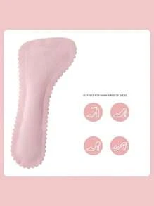 1 Paio di solette autoaderenti, traspiranti, assorbenti il sudore e antiscivolo per tacchi alti, con fondo morbido, design sottile adatto a vari tipi di scarpe, regolabile, adatte per l'estate