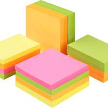 220 Pieces Of Fluorescent Stickers In Various Colors - Self-Adhesive, Easy-To-Use Student Note Markers, Office And School Organization Stickers For Diary Stickers