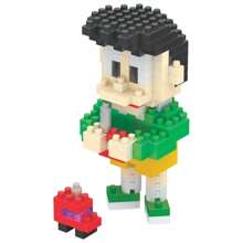 Doraemon Bloques de construcción de micropartículas con figura de Doraemon Nobita de anime, juguete de ensamblaje para niños y niñas, regalo lindo