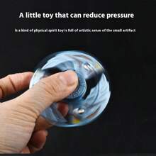 3-Blatt Fingerspitzenspinner Spielzeug - Kreisförmiges Exoskelett drehendes Stresslinderungsspinner, aus Plastik gefertigt, geeignet für Spinner Enthusiasten/Geburtstagsgeschenke