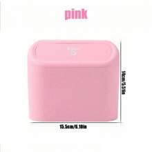 Car Trash Can With Lid - 4 Rolls Of Garbage Bag, Leak-Proof, Portable Hanging Trash Can For Vehicle Organization - Suitable For A Wide Range Of Vehicle Models