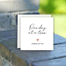 Thẻ chia buồn - "Một ngày một lần", Thẻ nghĩ về bạn, Thẻ cảm ơn - nhiều màu - Xem 4