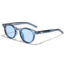 HBK Lunettes rétro rondes HBK avec branche en métal. Monture mode cool pour hommes. Idéal pour les activités de plein air, les fêtes, les voyages, la conduite, les vacances à la plage et l'utilisation casual. Décoration photo, cadeau parfait pour les vacances à la plage, les activités de plein air et les voyages, livré en emballage complet.