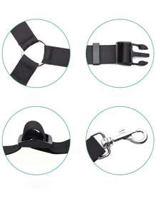 Pet Car Seat Belt, Car Products Dog Safety Leash, Pet Leash, Dog Cat Seat Belt, Car Headrest Restraint, Adjustable Nylon Fabric, Dog Restraint Vehicle Seat Belt, Pet Car Accessories, Car Accessories Dog Car Seat Car Seat Covers Dog Car Seat Cover Pet Car Seat