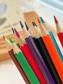 MAOMIA 2pcs/12pcs/14pcs Nail Art Painting Pens And Sharpener Set, 12Pcs Nail Art Colored Pencils Graffiti Drawing Pens And 2Pcs Pencil Sharpener Tools For Nail Salon Drawing Tools DIY Art,Nail Supplies,Nail Tools,Nail Art Tools,Back To School,Nails,Nail Tools For Press On Nails,Manicure Pedicure Tools - Multicolor - View 4