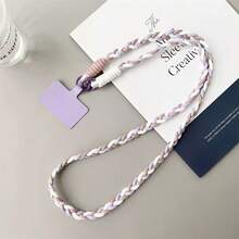 2026 New Year, Valentine's Day, High-Quality Woven Phone Lanyard, Universal Phone Case Strap Holder, Can Be Worn Diagonally, Comes With Cord, Suitable For Women, Can Be Used As Smartphone Keychain, Smartphone Wristband, Keychain, Bag Strap. - Multicolor - View 10