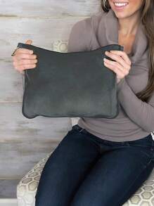 Pătură moale și pernă de călătorie 2 în 1, portabilă, design compact, cu geantă de transport și clemă pentru rucsac, numai spălare manuală-roz