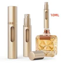 1pc Perfume Travel Refillable Bottle,Bottom-Filling Fragrances Perfumes Atomizer, Mini Cologne Dispenser, Portable Sprayer Pocket Size Perfume Contianer For Cruise Car Trip Purse Gift