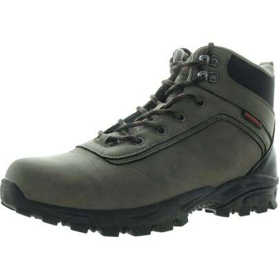 Jace Mens Faux Leather Outdoor Hiking Boots