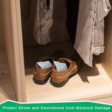 2/5/10/20/50g Silica Gel Desiccant, 10/20 Sachet Silicone Pack For Humidity Control And Moisture Absorbent Bag, Desiccant For Kitchen, Room Living, Wardrobe,Clothes, Food Moisture Dehumidifier Absorber Bag,Spring Summer Picks,Brides Maid Gifts,Room,Bedroom Deccor,Bedroom Deccor,Beach,Travel,For Men,For Women,Vacation - White - View 6