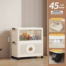 儿童衣柜收纳柜，可折叠卧室衣橱，大容量，多功能，适用于客厅 - 彩色 - 查看 25