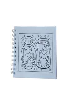 Coloring Book Drawing With 50 100 Or 170 Sheets - CUTE-aZUL - View 3