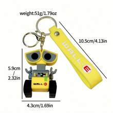 1pc Cartoon Key Chain Car Keychain Bag Pendant Suitable For Students Travel Campus Party Favors Also Suitable As Birthday Mother's Day Valentine's Day Gifts