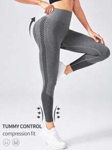 Sport Seamluxe Seamless Women Solid Color Ruched Butt Casual Sports Leggings