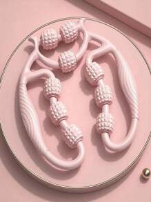 1pc New Leg Slimming Tool Foot Massage Ring Leg Clamp Calf Massage Roller 9 Ring Lean Leg Muscle Stretching And Relaxing Massage Equipment