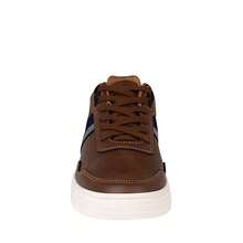 CLASBEN MEN'S CASUAL TENNIS BROWN SIMIPELIPE POLO - Brown - View 5