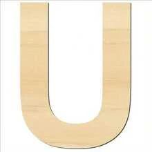 1pc 30cm/11.8in Unfinished Wooden Letters, 26 Selectable Alphabet, Blank Wooden Letter Sign, For Painting, Crafts And Home Wall Decor - Multicolor - View 15