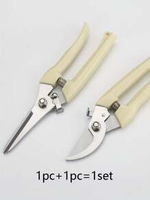 Garden Pruning Scissors Set - Ideal For Trimming, Pruning And Cutting Branches And Flowers, Gardening Shears, Plant Garden Clips, Bonsai And Fruit Picking
