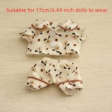 1 buc. Doar haine (fără păpușă), potrivit pentru pijamale de păpuși de 17 cm, prima/a doua/a treia generație, accesorii pentru ținute de petrecere.