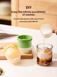 3 pièces Bac à glaçons en silicone, moule à glaçons ronds pour whisky, moules à boules de glace en silicone pour cocktails, réutilisables, convenant au réfrigérateur, au chocolat, à la nourriture pour bébé, aux jus, aux boissons, aux cocktails, au bourbon ou comme cadeau