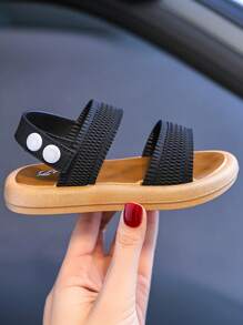 1 Pair Kids/Teens Versatile Breathable Soft Sole Anti-Slip Princess Sandals