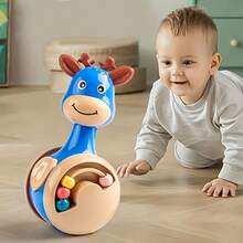 Juguete de vaso deslizante de cervatillo, sonajero educativo temprano, regalo de juguete para bebé y niño, taza, juguetes nuevos para recién nacido, juguetes de cuna para bebé, juguetes para niño bebé - Multicolor - Ver 13